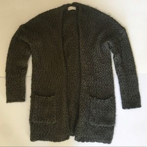 Fuzzy cardigan
